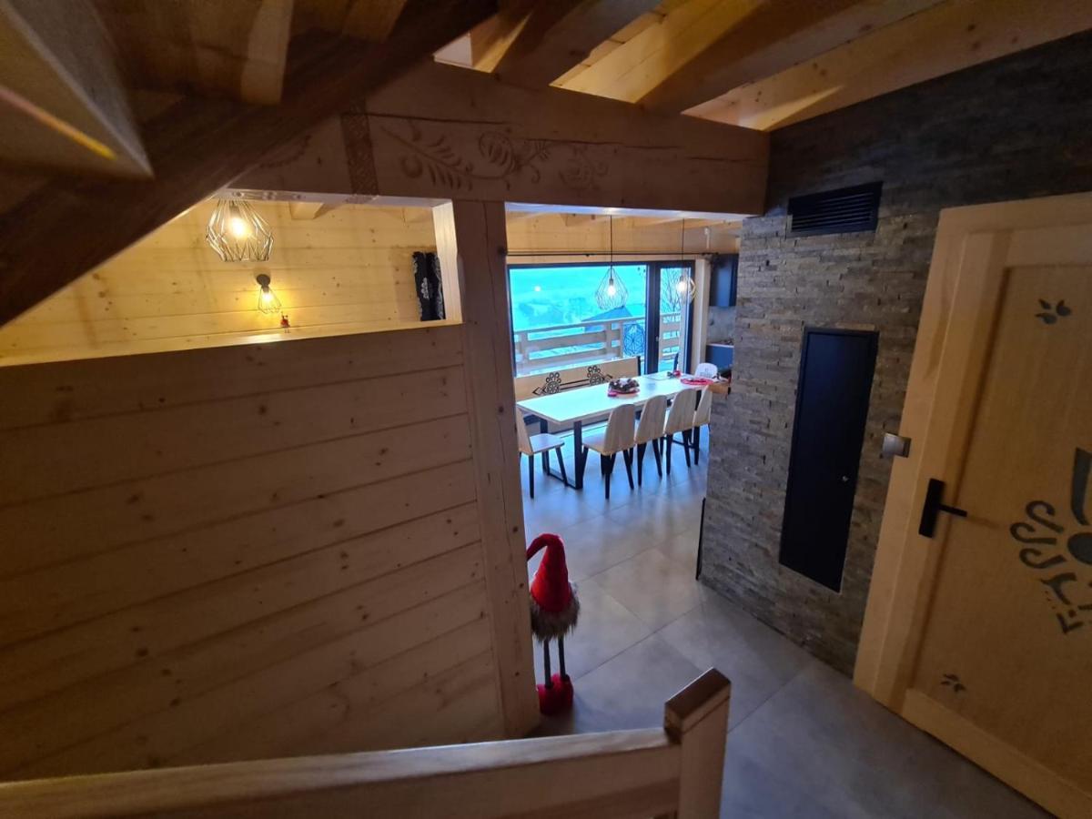 Domek Goralski Nad Czorsztynem - Dom Z Widokiem Kluszkowce Esterno foto