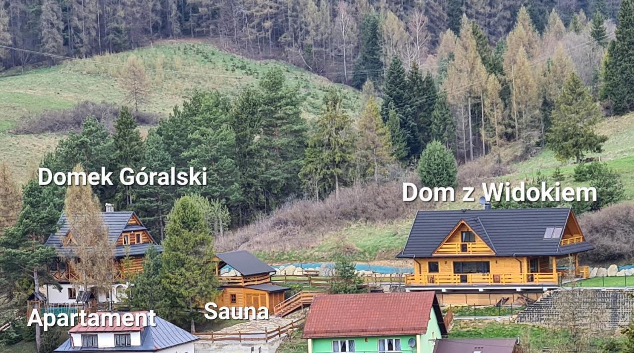 Domek Goralski Nad Czorsztynem - Dom Z Widokiem Kluszkowce Esterno foto