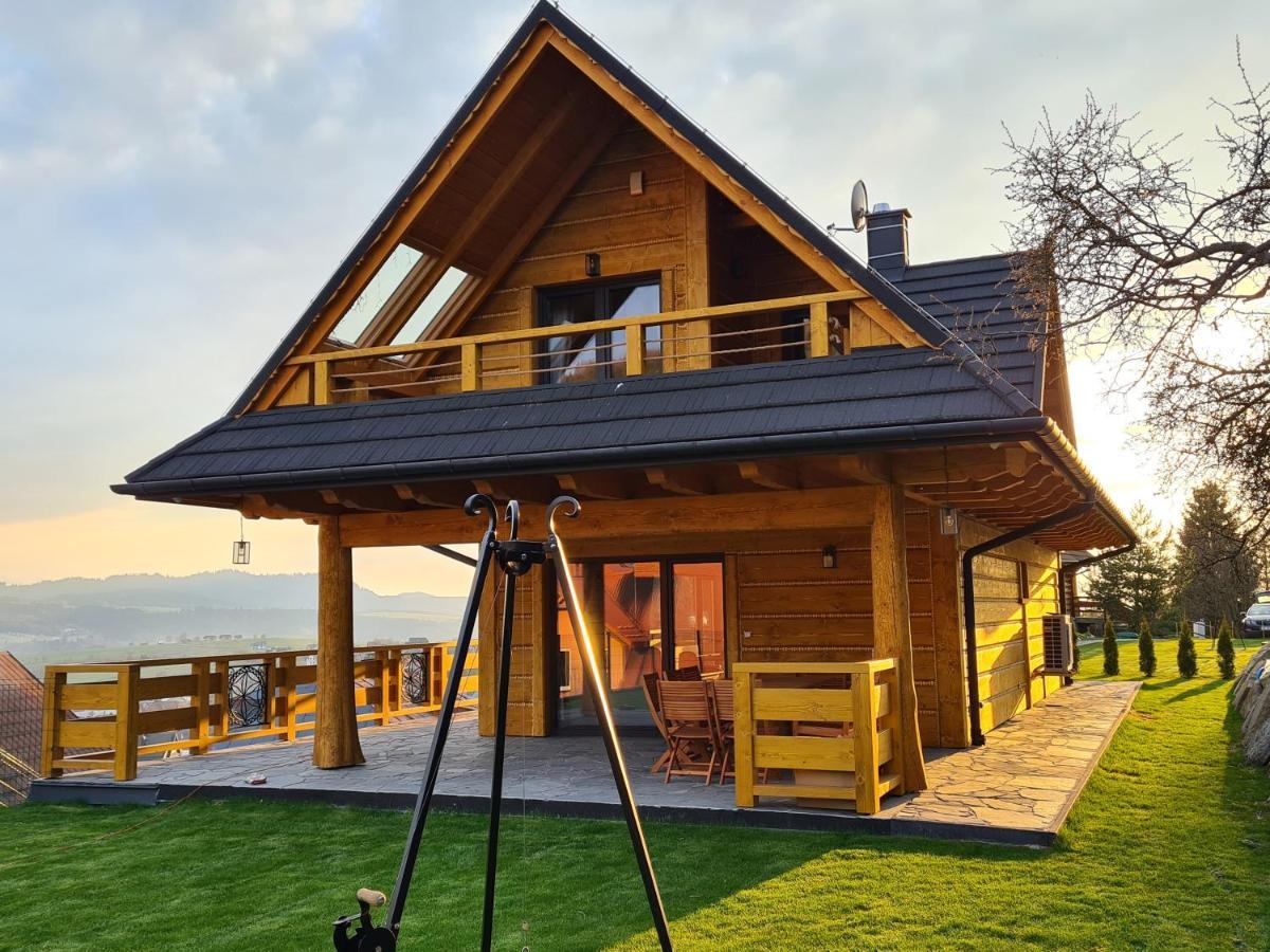 Domek Goralski Nad Czorsztynem - Dom Z Widokiem Kluszkowce Esterno foto