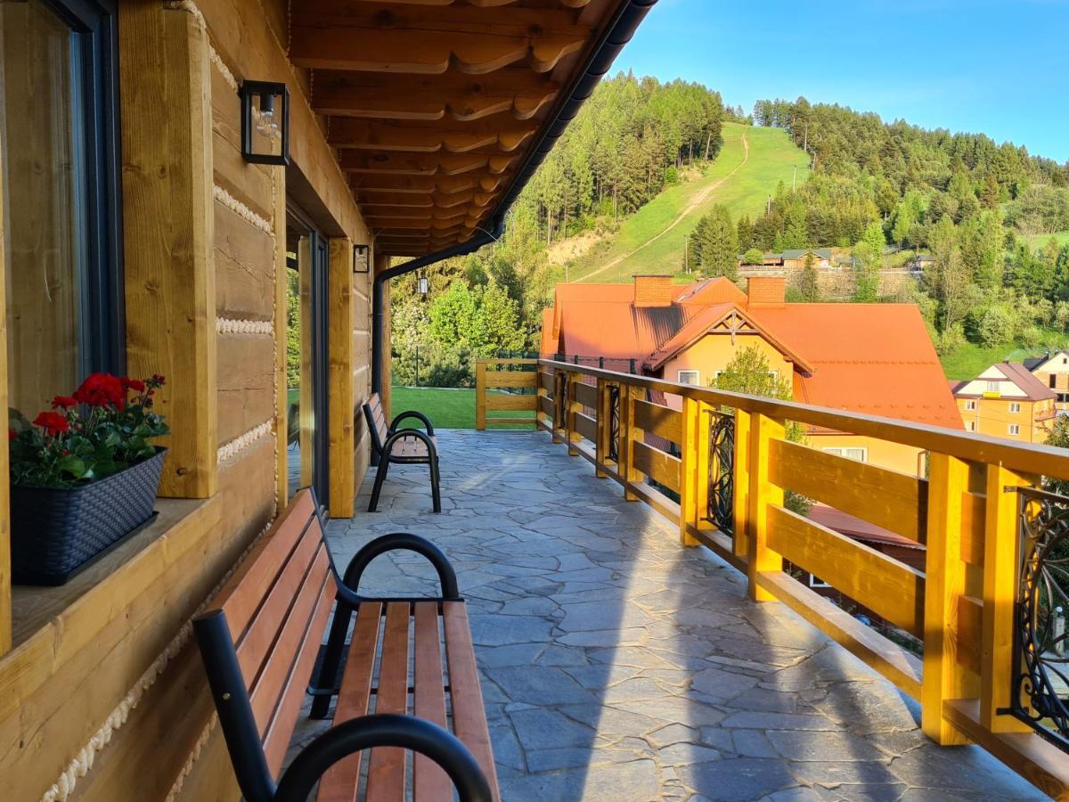 Domek Goralski Nad Czorsztynem - Dom Z Widokiem Kluszkowce Esterno foto